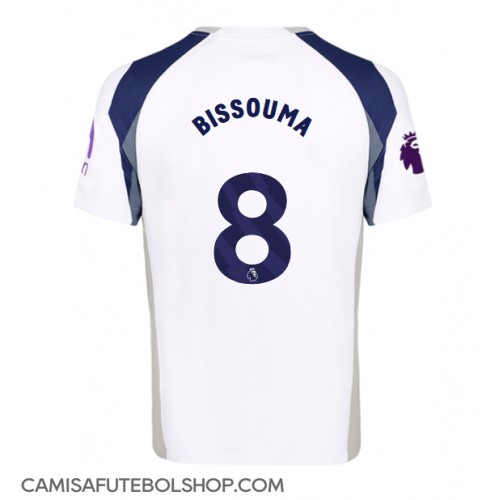 Camisa de time de futebol Tottenham Hotspur Yves Bissouma #8 Replicas 1º Equipamento 2025-26 Manga Curta